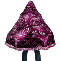 Matariki New Zealand Cloak NZ Niho Taniwha Maori New Year Pink Galaxy