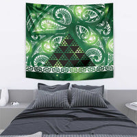 Matariki New Zealand Tapestry NZ Niho Taniwha Maori New Year Green Galaxy
