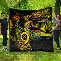 Personalised Vanuatu 678 Quilt Proud To Be A Ni-Van LT14 - Polynesian Pride