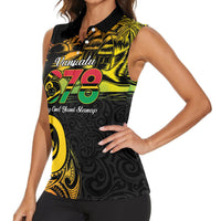Personalised Vanuatu 678 Women Sleeveless Polo Shirt Proud To Be A Ni-Van
