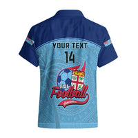 Personalised Fiji Football Hawaiian Shirt Fijian Tapa Pattern Sporty Style LT14 - Polynesian Pride
