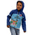 Personalised Fiji Football Kid Hoodie Fijian Tapa Pattern Sporty Style LT14 - Polynesian Pride