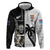 Custom Fiji And New Zealand Rugby Zip Hoodie Aotearoa Silver Fern Mix Fijian Tapa Pattern