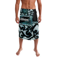 Kia Ora New Zealand Lavalava Aotearoa Proud Maori Paua Shell Silver Fern - Polynesian Pride