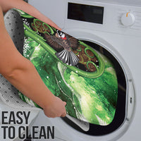 Piwakawaka New Zealand Christmas In July Bathroom Set NZ Aroha Koru Fern Marble Vibes LT14 - Polynesian Pride