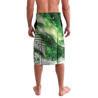 Piwakawaka New Zealand Christmas In July Lavalava NZ Aroha Koru Fern Marble Vibes LT14 - Polynesian Pride