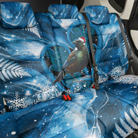 Tui Bird New Zealand Christmas In July Back Car Seat Cover NZ Aroha Koru Fern Marble Vibes LT14 - Polynesian Pride