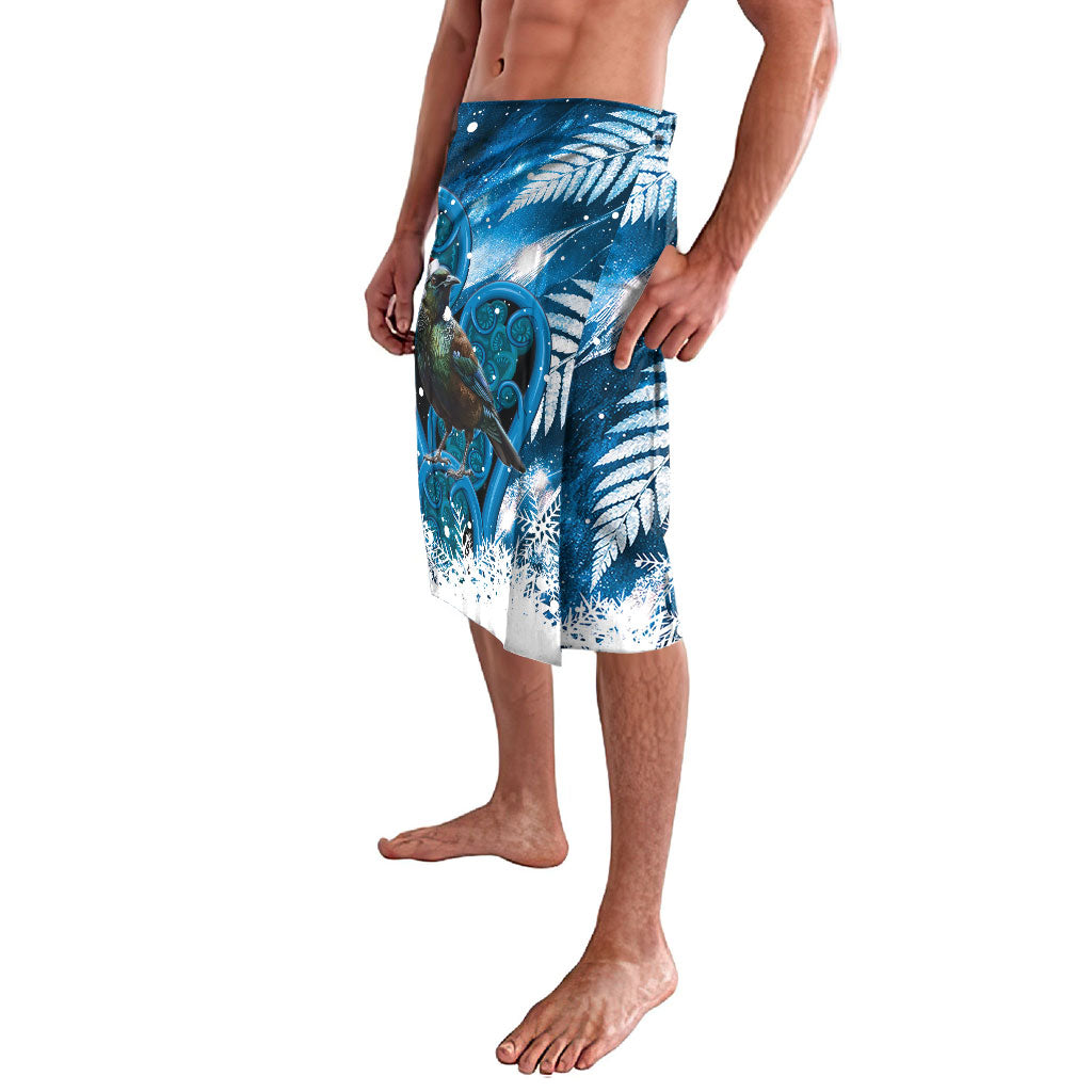 Tui Bird New Zealand Christmas In July Lavalava NZ Aroha Koru Fern Marble Vibes LT14 - Polynesian Pride