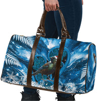 Tui Bird New Zealand Christmas In July Travel Bag NZ Aroha Koru Fern Marble Vibes LT14 - Polynesian Pride