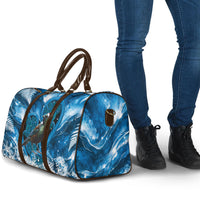Tui Bird New Zealand Christmas In July Travel Bag NZ Aroha Koru Fern Marble Vibes LT14 - Polynesian Pride