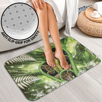 Kakapo New Zealand Christmas In July Bathroom Set NZ Aroha Koru Fern Marble Vibes LT14 - Polynesian Pride