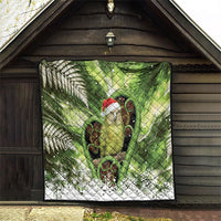 Kakapo New Zealand Christmas In July Quilt NZ Aroha Koru Fern Marble Vibes LT14 - Polynesian Pride