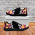 Black Polynesia Sneakers Plumeria With Hibiscus Pattern Tropical Vibes