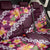 Pink Polynesia Back Car Seat Cover Plumeria With Hibiscus Pattern Tropical Vibes