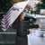 New Zealand Silver Fern Rugby Custom Umbrella Go All Black Purple Maori Paua Shell - Polynesian Pride