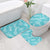 New Zealand Silver Fern Rugby Custom Bathroom Set Go Aotearoa Champions Turquoise Version - Polynesian Pride