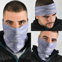 New Zealand Silver Fern Rugby Custom Neck Gaiter Go Aotearoa Champions Purple Version LT14 - Polynesian Pride