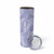 New Zealand Silver Fern Rugby Custom Skinny Tumbler Go Aotearoa Champions Purple Version - Polynesian Pride