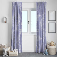 New Zealand Silver Fern Rugby Custom Window Curtain Go Aotearoa Champions Purple Version LT14 - Polynesian Pride
