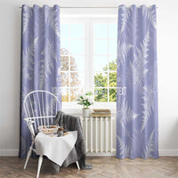 New Zealand Silver Fern Rugby Custom Window Curtain Go Aotearoa Champions Purple Version LT14 - Polynesian Pride