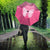 New Zealand Breast Cancer Awareness Umbrella Maori Butterfly Pink Ribbon - Polynesian Pride