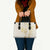 Gold and White Hawaii Leather Bag Hammerhead Shark Tattoo Curve Polynesian - Polynesian Pride