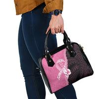 Polynesia Breast Cancer Awareness Shoulder Handbag Fight With Hope Pink Ribbon Boxing Gloves LT14 - Polynesian Pride