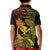 Hawaii Kid Polo Shirt Pineapple Mix Polynesian Plumeria Reggae Version LT14 - Polynesian Pride