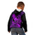 Hawaii Kid Hoodie Pineapple Mix Polynesian Plumeria Purple Version LT14 - Polynesian Pride