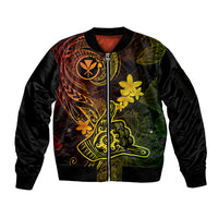 hawaii-sleeve-zip-bomber-jacket-shaka-tattoo-mix-polynesian-plumeria-reggae-version