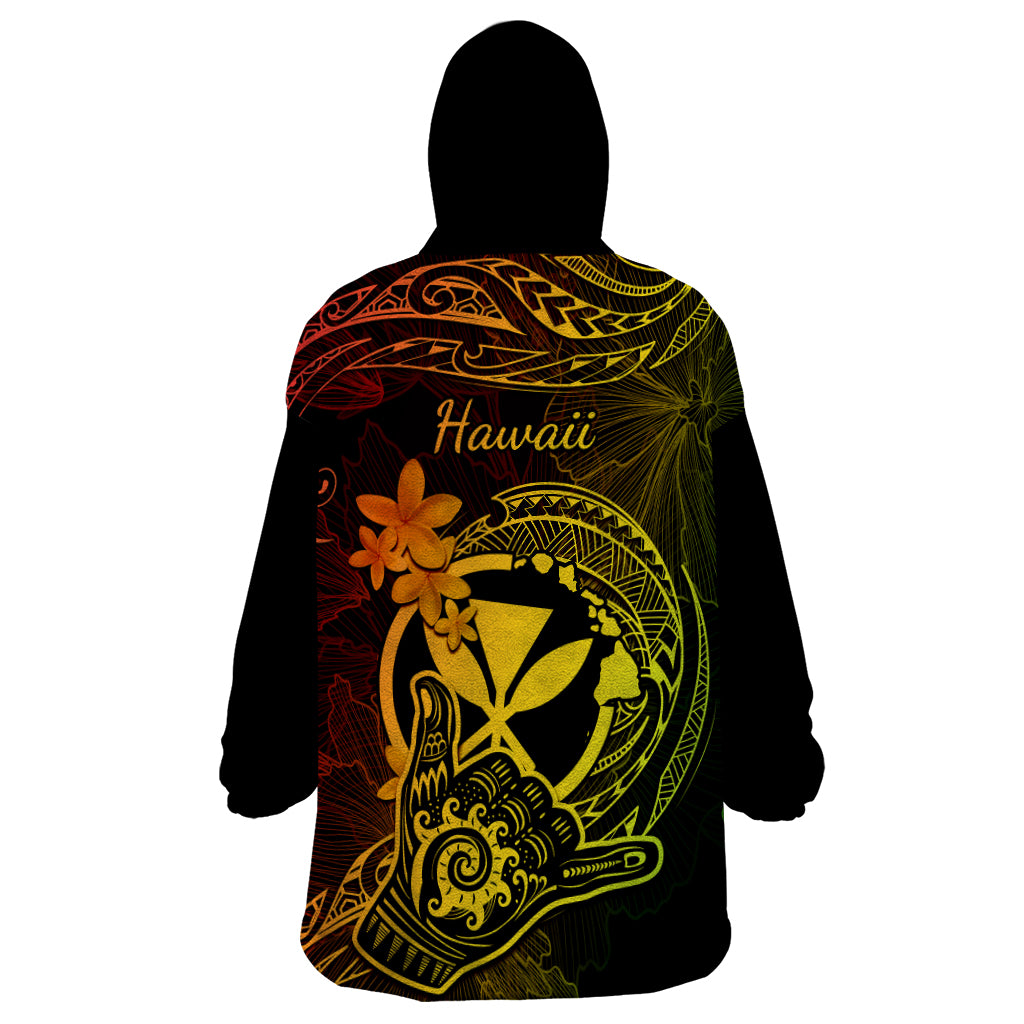 hawaii-wearable-blanket-hoodie-shaka-tattoo-mix-polynesian-plumeria-reggae-version