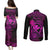 hawaii-couples-matching-puletasi-dress-and-long-sleeve-button-shirts-shaka-tattoo-mix-polynesian-plumeria-pink-version