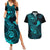 hawaii-couples-matching-summer-maxi-dress-and-hawaiian-shirt-shaka-tattoo-mix-polynesian-plumeria-turquoise-version