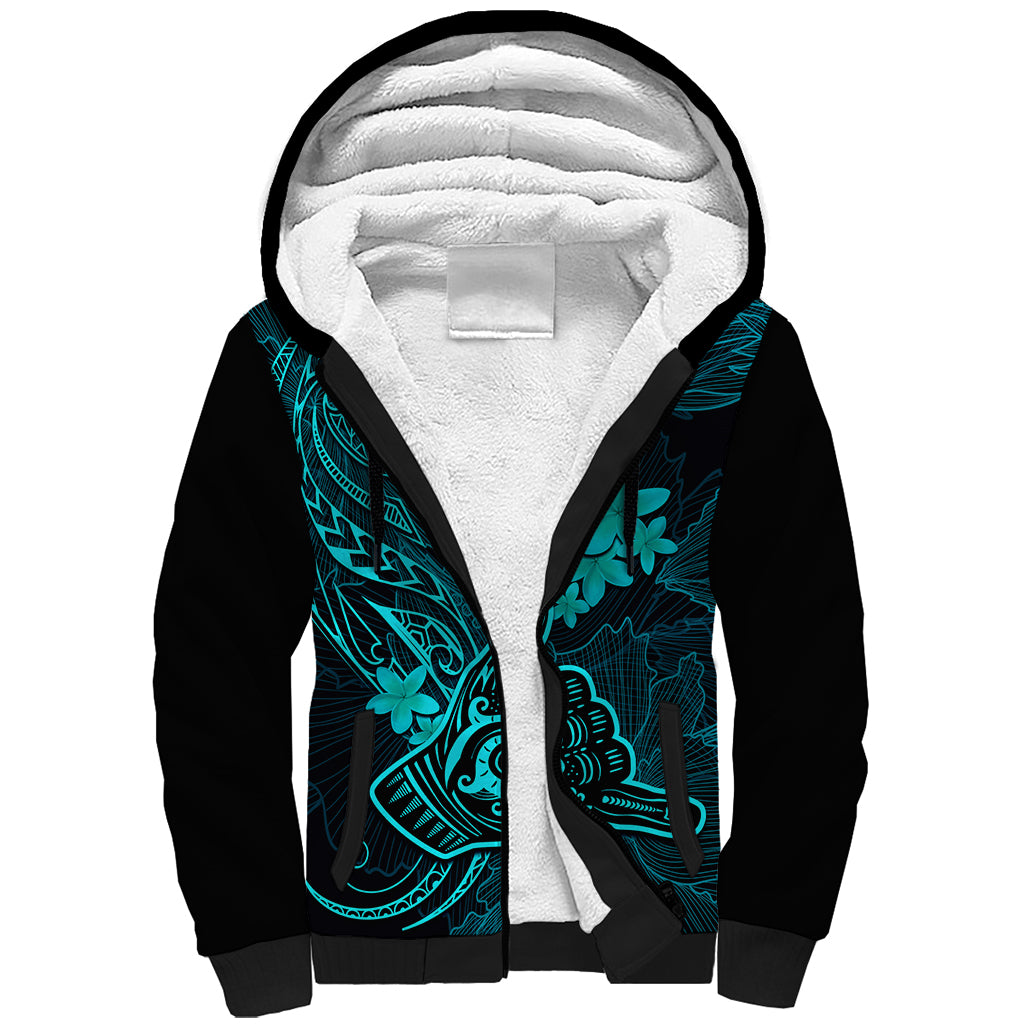 hawaii-sherpa-hoodie-shaka-tattoo-mix-polynesian-plumeria-turquoise-version