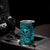 Hawaii Tumbler Cup Shaka Tattoo Mix Polynesian Plumeria Turquoise Version