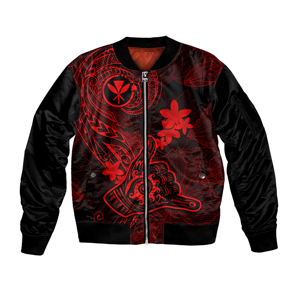 hawaii-sleeve-zip-bomber-jacket-shaka-tattoo-mix-polynesian-plumeria-red-version