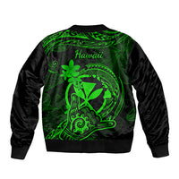 hawaii-bomber-jacket-shaka-tattoo-mix-polynesian-plumeria-green-version