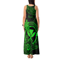 hawaii-tank-maxi-dress-shaka-tattoo-mix-polynesian-plumeria-green-version
