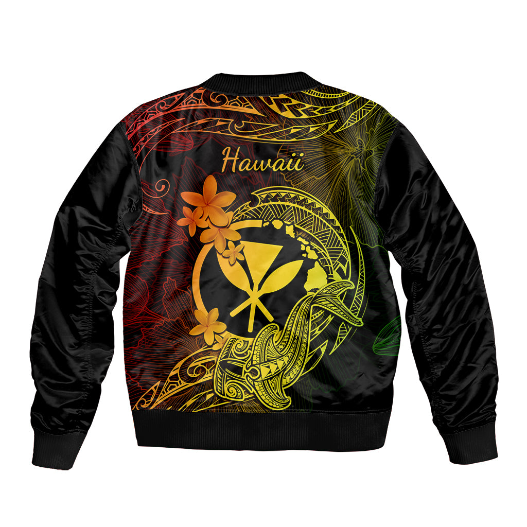 hawaii-bomber-jacket-hammerhead-shark-tattoo-mix-polynesian-plumeria-reggae-version