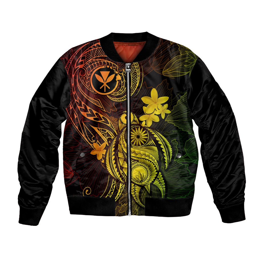 hawaii-bomber-jacket-turtle-mix-polynesian-plumeria-reggae-version