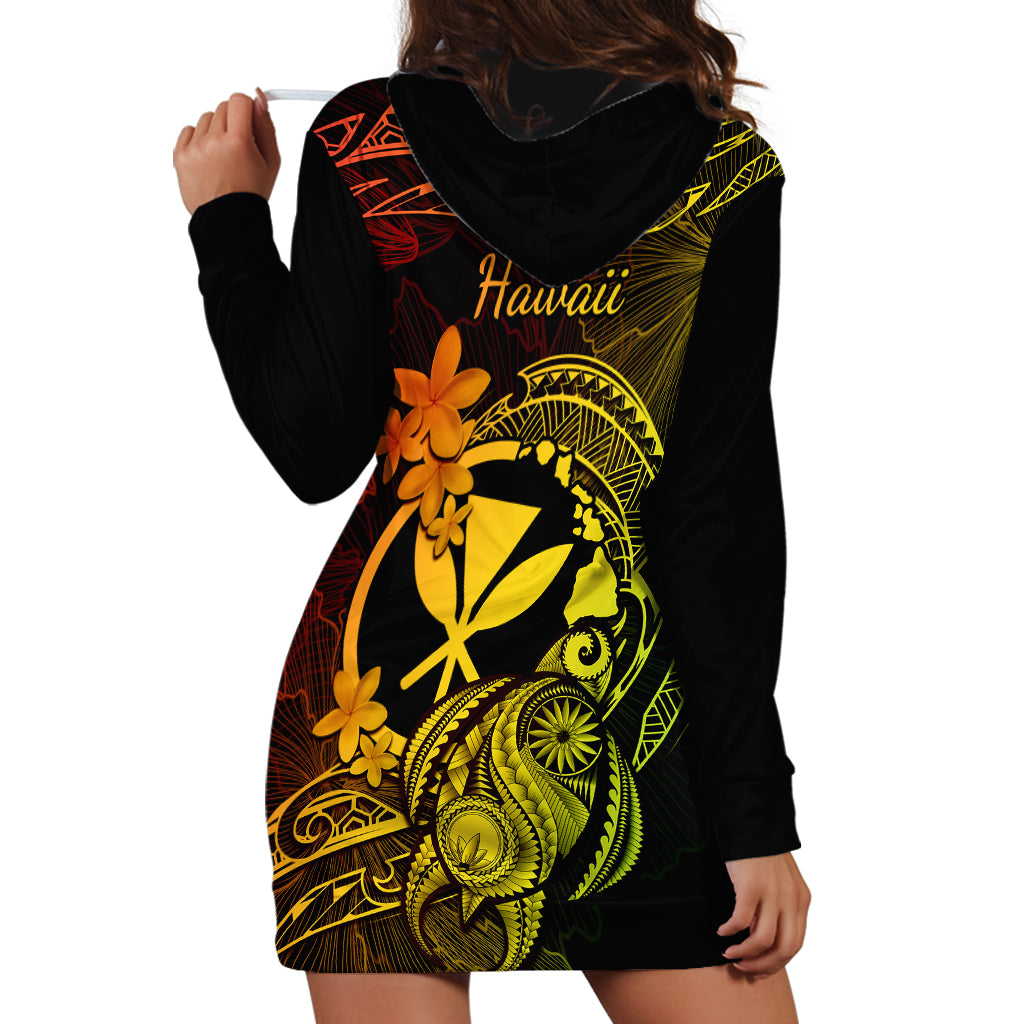 hawaii-hoodie-dress-turtle-mix-polynesian-plumeria-reggae-version