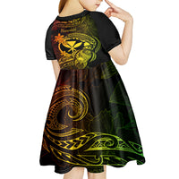 hawaii-kid-short-sleeve-dress-turtle-mix-polynesian-plumeria-reggae-version