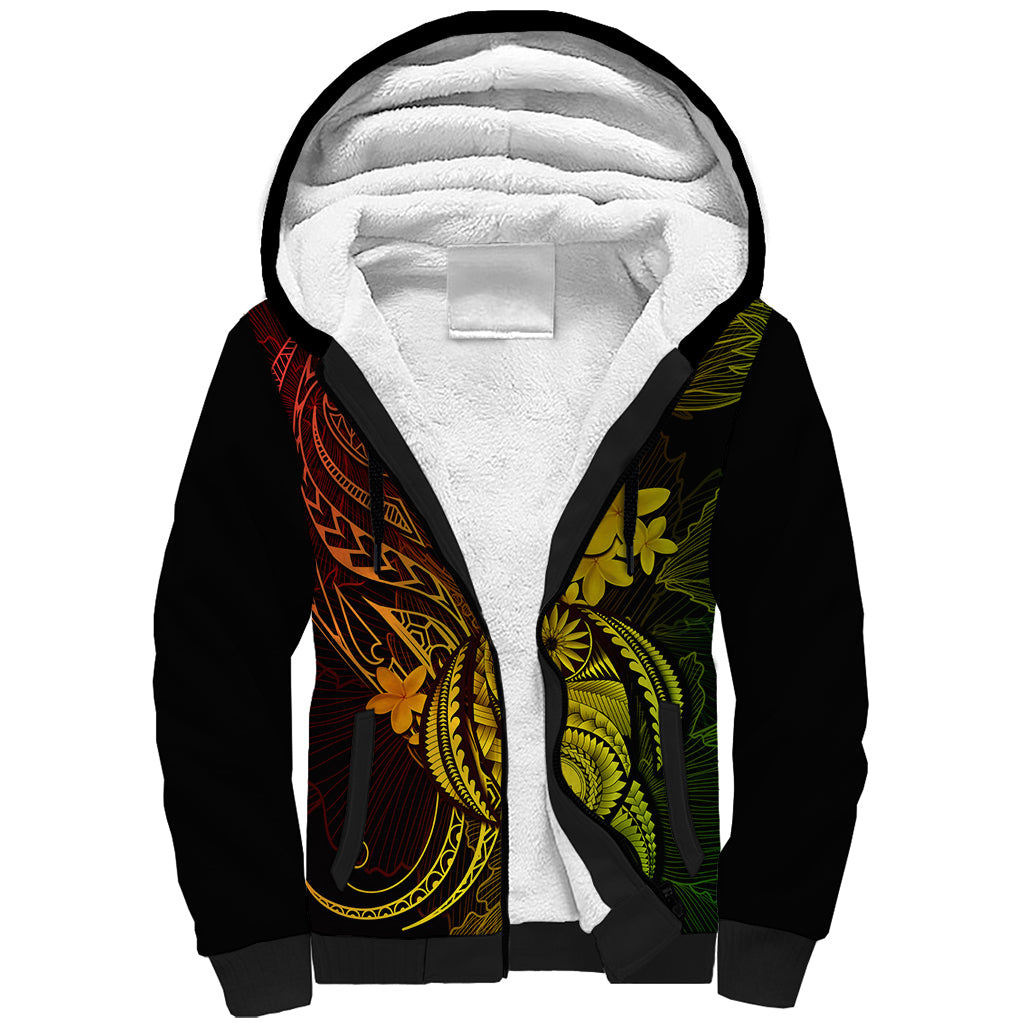 hawaii-sherpa-hoodie-turtle-mix-polynesian-plumeria-reggae-version