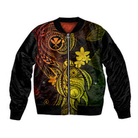 hawaii-sleeve-zip-bomber-jacket-turtle-mix-polynesian-plumeria-reggae-version