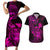 hawaii-couples-matching-short-sleeve-bodycon-dress-and-hawaiian-shirt-turtle-mix-polynesian-plumeria-pink-version