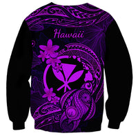 hawaii-sweatshirt-turtle-mix-polynesian-plumeria-purple-version