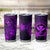 Hawaii Tumbler Cup Turtle Mix Polynesian Plumeria Purple Version