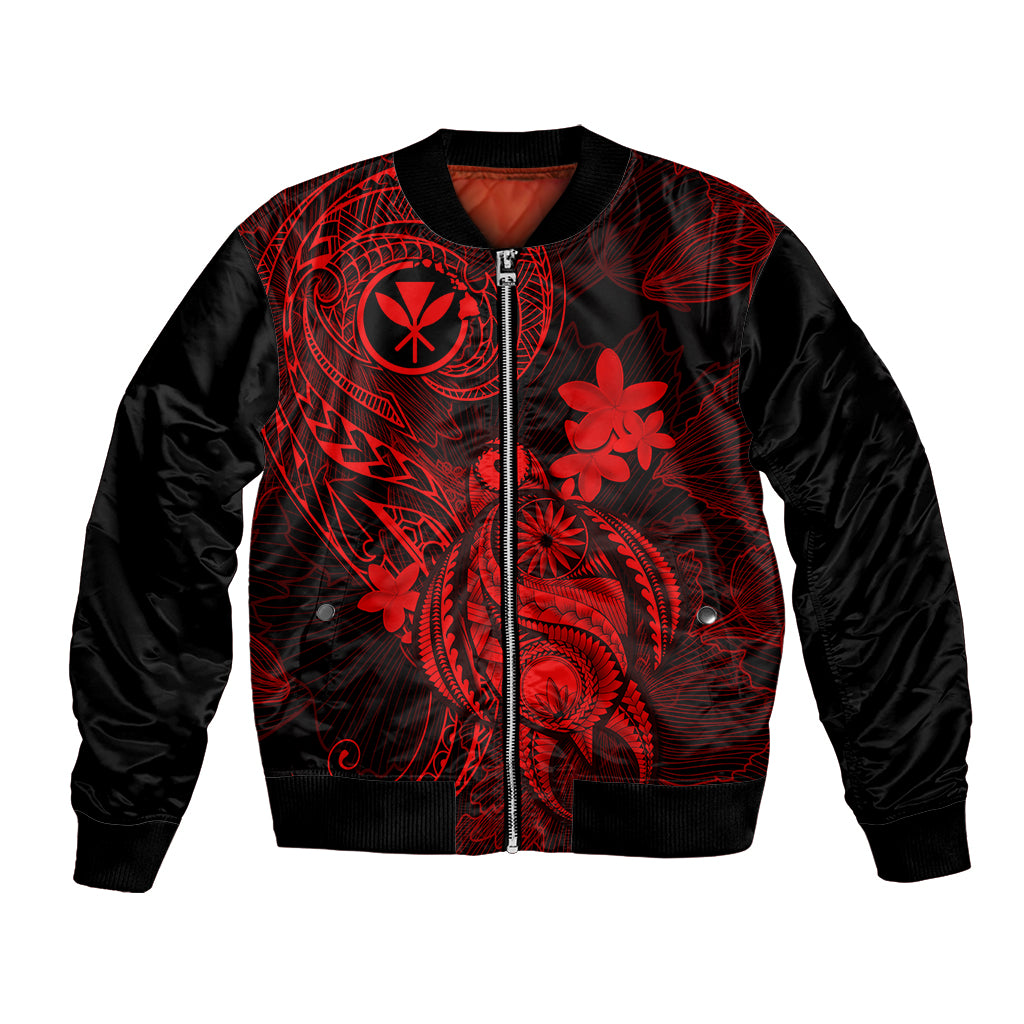 hawaii-bomber-jacket-turtle-mix-polynesian-plumeria-red-version