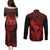 hawaii-couples-matching-puletasi-dress-and-long-sleeve-button-shirts-turtle-mix-polynesian-plumeria-red-version