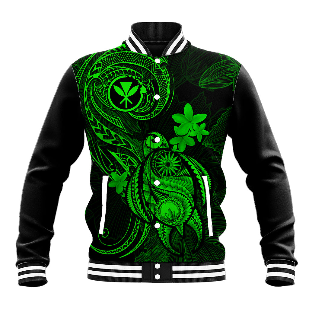 hawaii-baseball-jacket-turtle-mix-polynesian-plumeria-green-version